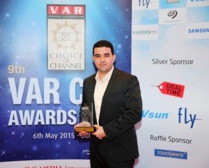 -Sameh Gamal from AOC with VAR Choice of Channel Award 2015