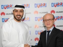 Issam Kazim, CEO, Dubai Tourism and Gene Jiao, President of HUAWEI CBG, …