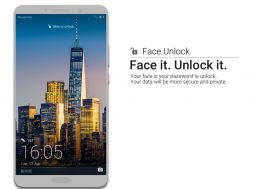 Huawei Mate 10 Face Unlock