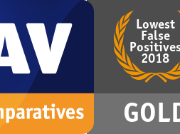 AV-Comparatives Gold award to ESET _falsepositive